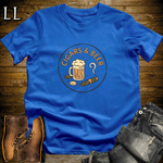 Cigars and Beer T-Shirt Royal Blue | Cigar Beer Pairing Tee