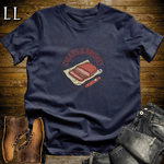 Cigars and Brisket T-Shirt Navy | BBQ Cigar Pairing Gift Tee