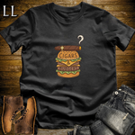 Cigars and Burgers T-Shirt Black | Cigar Pairing Shirt