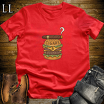 Cigars and Burgers T-Shirt Red | Cigar Pairing Shirt