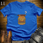 Cigars and Burgers T-Shirt Royal Blue | Cigar Pairing Shirt
