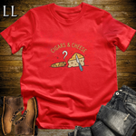 Cigars and Cheese T-Shirt Red | Cigar Pairing Gift Shirt