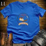 Cigars and Cheesecake T-Shirt Royal Blue | Dessert Cigar Lover Gift Tee
