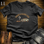 Cigars and Classic Cars T-Shirt Black | Cigar Lover Car Show Gift Tee