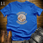 Cigars and Cornhole T-Shirt Royal Blue | Cigar Lover Gift Tee