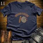 Cigars and Darts T-Shirt Navy | Cigar and Darts Player Tee