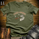 Cigars and Dominoes T-Shirt Military Green | Cigar Lounge Gift Tee