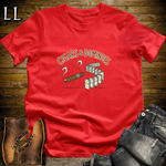 Cigars and Dominoes T-Shirt Red | Cigar Lounge Gift Tee