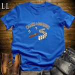 Cigars and Dominoes T-Shirt Royal Blue | Cigar Lounge Gift Tee