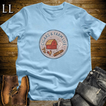 Cigars and Farm Life T-Shirt Light Blue | Farm Life Cigar Gift Tee