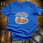 Cigars and Football Sundays T-Shirt Royal Blue | Football Sunday Cigar Tee