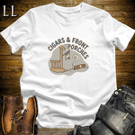 Cigars and Front Porches T-Shirt White | Front Porch Cigar Shirt