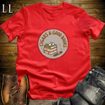 Cigars and Good Books T-Shirt Red | Cigar Reader Gift Tee
