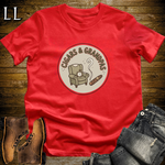 Cigars and Grandpas T-Shirt Red | Grandpa Cigar Gift