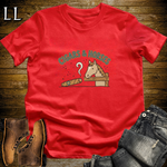 Cigars and Horses T-Shirt Red | Horse Lover Cigar Gift Tee