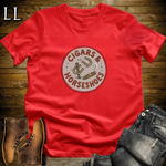 Cigars and Horseshoes T-Shirt Red | Cigar Gift For Him Tee