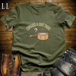 Cigars and Hot Tubs T-Shirt Military Green | Cigar Lover Gift Shirt