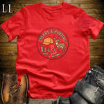 Cigars and Hunting T-Shirt Red | Deer Season Cigar Shirt