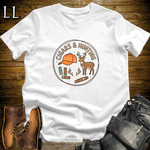 Cigars and Hunting T-Shirt White | Deer Season Cigar Shirt