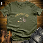 Cigars and Jazz T-Shirt Military Green | Jazz Lover Cigar Shirt