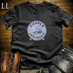 Cigars and Late Nights T-Shirt Black | Late Night Cigar Shirt