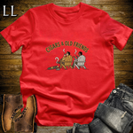 Cigars and Old Friends T-Shirt Red | Old Friends Cigar Gift Tee