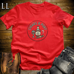 Cigars and Port T-Shirt Red | Cigar Pairing Gift Tee