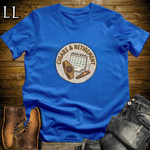 Cigars and Retirement T-Shirt Royal Blue | Retirement Cigar Gift Tee
