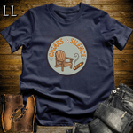 Cigars and Silence T-Shirt Navy | Quiet Cigar Lover Gift