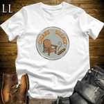 Cigars and Silence T-Shirt White | Quiet Cigar Lover Gift