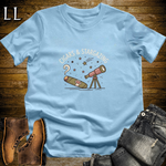 Cigars and Stargazing T-Shirt Light Blue | Cigar Lover Gift