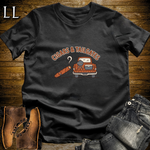 Cigars and Tailgates T-Shirt Black | Tailgating Cigar Gift Tee