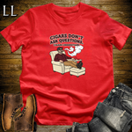 Cigars Dont Ask Questions 2 T-Shirt Red | Funny Cigar Quote Tee