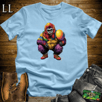 Clown Gorilla Light Blue | Funny Graphic Tee