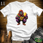 Clown Gorilla White | Funny Graphic Tee
