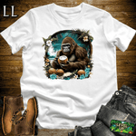 Coconut Gorilla Softstyle Tee White | Tropical Shirt