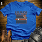 Colorado Cigar Smoker T-Shirt Royal Blue | Colorado Cigar Lover Gift Tee