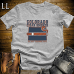 Colorado Cigar Smoker T-Shirt Sport Grey | Colorado Cigar Lover Gift Tee