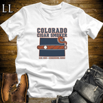 Colorado Cigar Smoker T-Shirt White | Colorado Cigar Lover Gift Tee