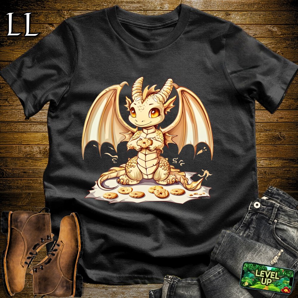 Cookie Dragon Softstyle Tee - Black - LegacyLayers