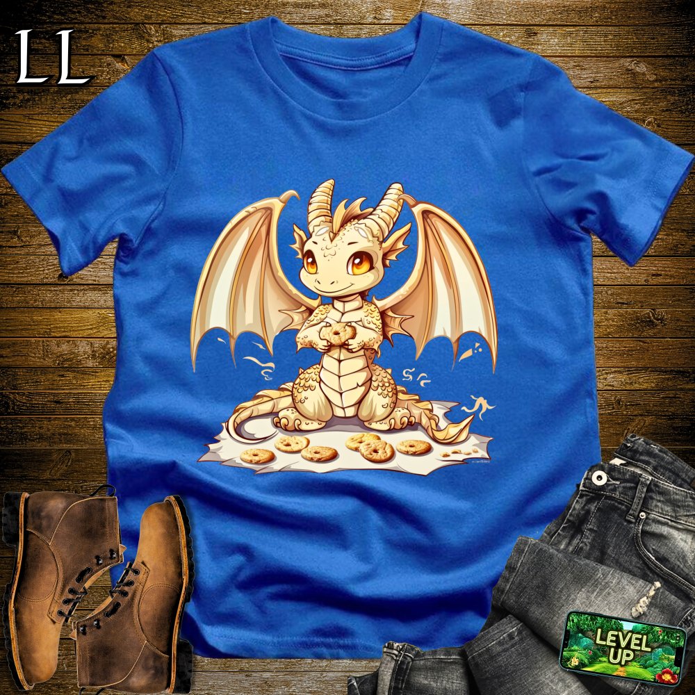 Cookie Dragon Softstyle Tee - Royal - LegacyLayers