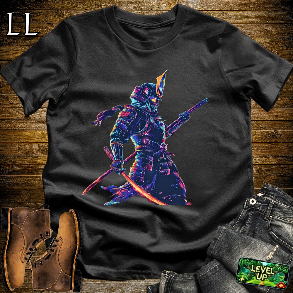 Cosmic Samurai Softstyle Tee Black | Samurai Tee