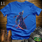 Cosmic Samurai Softstyle Tee Royal Blue | Samurai Tee