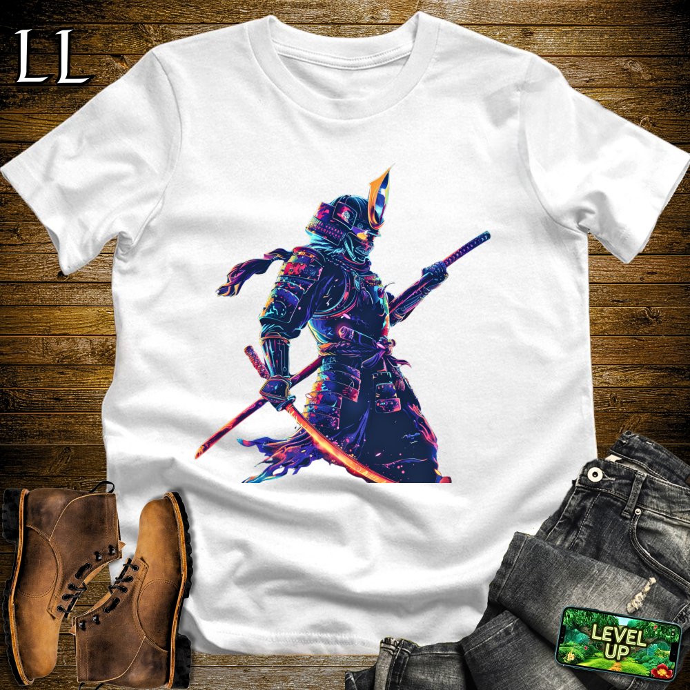 Cosmic Samurai Softstyle Tee White | Samurai Tee