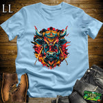 Cow Samurai Light Blue | Fun Warrior Tee