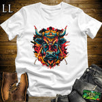 Cow Samurai White | Fun Warrior Tee
