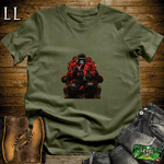 Crimson King Cigar Gorilla Military Green | Gorilla Graphic Tee