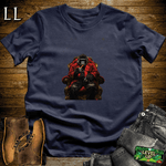 Crimson King Cigar Gorilla Navy | Gorilla Graphic Tee