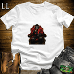 Crimson King Cigar Gorilla White | Gorilla Graphic Tee