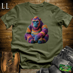 Crochet Gorilla Military Green | Crafter's Gorilla Graphic Tee